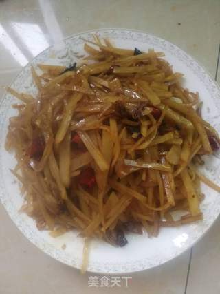 炝炒土豆丝的做法步骤:11
