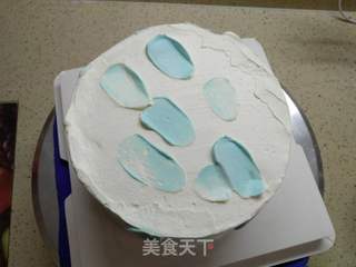 人鱼公主蛋糕的做法步骤:6