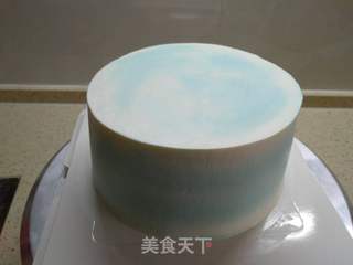 人鱼公主蛋糕的做法步骤:7