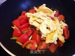 西红柿鸡蛋盖浇面的做法步骤:8