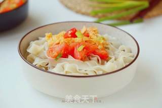 西红柿鸡蛋盖浇面的做法步骤:12