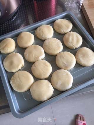 低糖绿豆饼的做法步骤:7