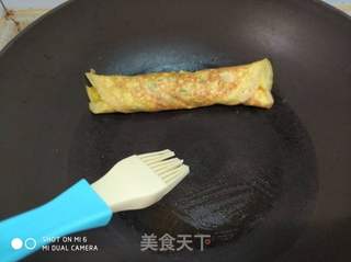 黑椒(番茄)芝士厚蛋烧的做法步骤:9