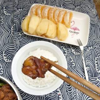 香菇焖鸡米饭的做法步骤:11