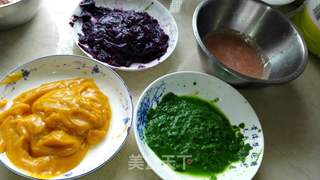 多彩水饺的做法步骤:2