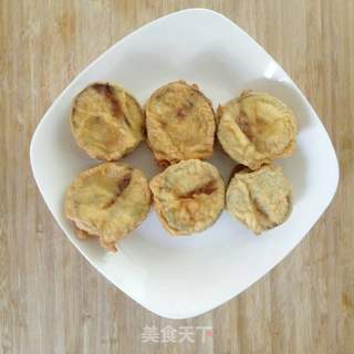炸茄盒的做法步骤:14