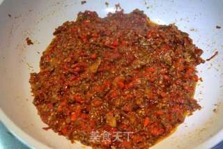 香辣牛肉酱的做法步骤:9