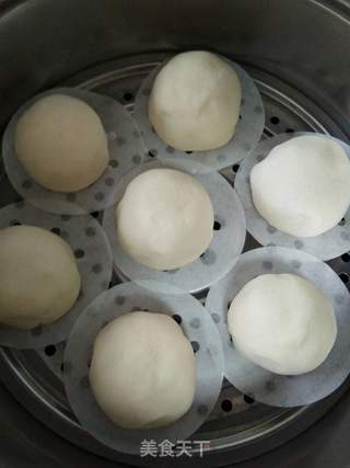 豆沙包的做法步骤:7