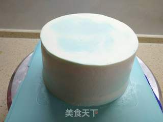蜘蛛侠蛋糕的做法步骤:7