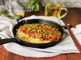 蒜蓉烤金针菇~啤酒烤串的最佳搭档的做法步骤:18