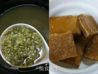 陈皮绿豆糖水的做法步骤:2