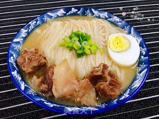牛腩汤面的做法步骤:8