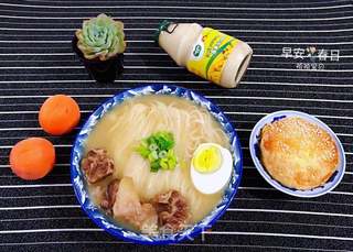 牛腩汤面的做法步骤：13
