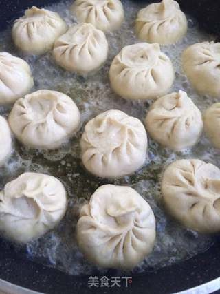 美味生煎包的做法步骤:12