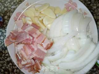奶油培根意面的做法步骤:7
