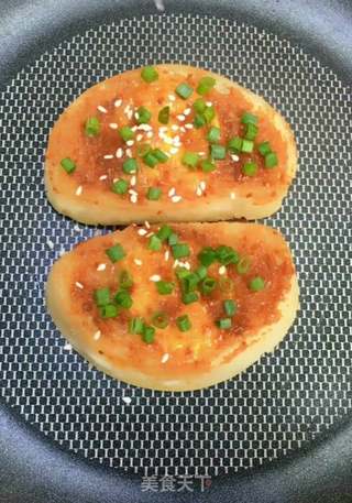 早餐馒头鸡蛋饼的做法步骤：6