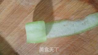 蒜泥拌丝瓜的做法步骤：3
