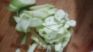 蒜泥拌丝瓜的做法步骤：5