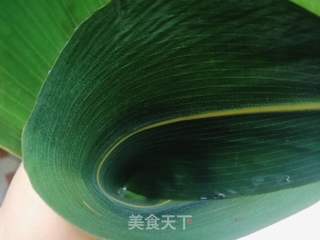 葡萄干红豆粽的做法步骤:4