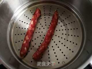 电饭锅版煲仔饭的做法步骤:5