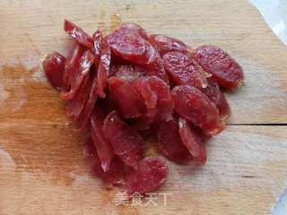 电饭锅版煲仔饭的做法步骤:6