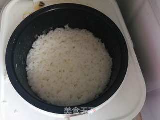 电饭锅版煲仔饭的做法步骤:9