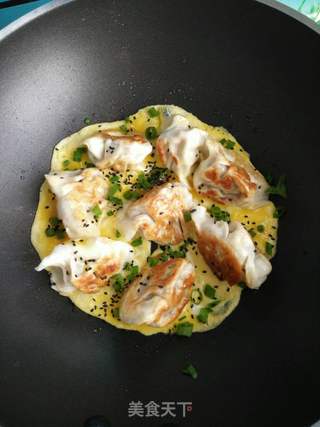 鸡蛋煎饺的做法步骤：5