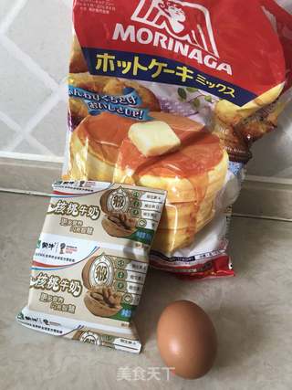 奶香华夫饼的做法步骤：1