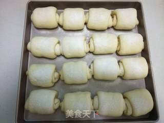 淡奶油蜜豆餐包的做法步骤:15
