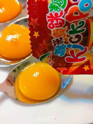 分子料理———爆浆芒果蛋的做法步骤:15
