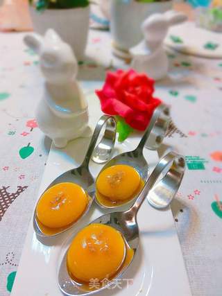分子料理———爆浆芒果蛋的做法步骤:18