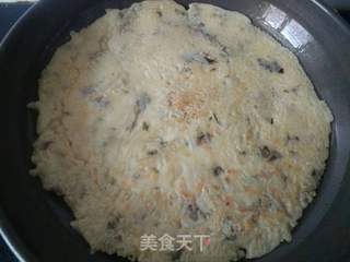 土豆丝紫菜鸡蛋饼的做法步骤：10