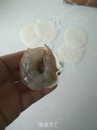 虾仁香菇鲜肉蒸饺的做法步骤:9