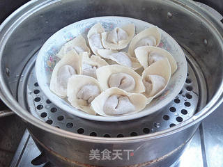 鲜肉蒸馄饨的做法步骤:7
