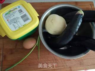 ##蒸菜#酱拌土豆茄子的做法图解2