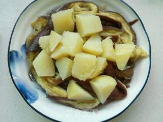 #蒸菜#酱拌土豆茄子的做法步骤:9