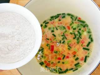 “ 蒸菜 ”清蒸番茄鸡蛋饼的做法步骤:5