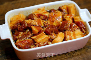 鲜肉蛋黄粽子的做法步骤:5