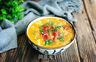 番茄土豆蛋汤的做法步骤:10