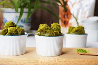 抹茶小米发糕的做法步骤:9