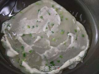 孜然葱花鸡蛋饼的做法步骤:6