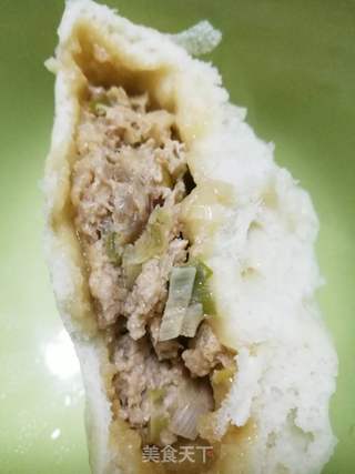 猪肉大葱包子的做法步骤:7