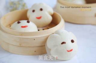 云朵馒头的做法步骤:11