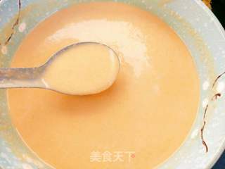 胡萝卜汁鸡蛋饼的做法步骤:6