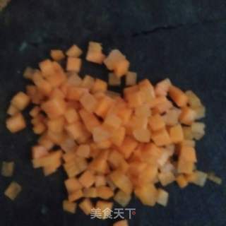 胡萝卜虾米粥的做法步骤:4
