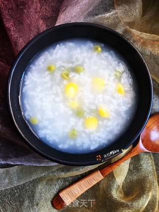 青豆玉米粥的做法步骤:7