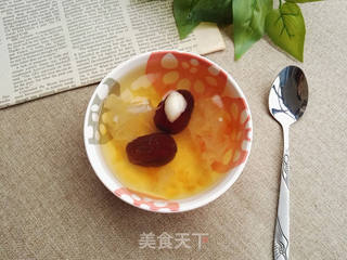 银耳桃胶羹的做法步骤:4