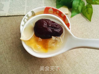 银耳桃胶羹的做法步骤:5