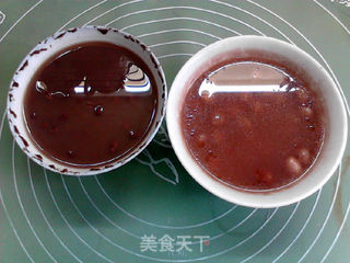 红豆花生玫瑰粽的做法步骤:5