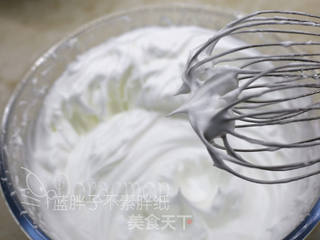 长帝炫彩烤箱CRTF32WBL试用报告--樱桃酸奶戚风蛋糕的做法步骤:4